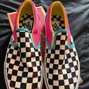 Classic Slip-On Crazy Check Cmyk/Multi Vans